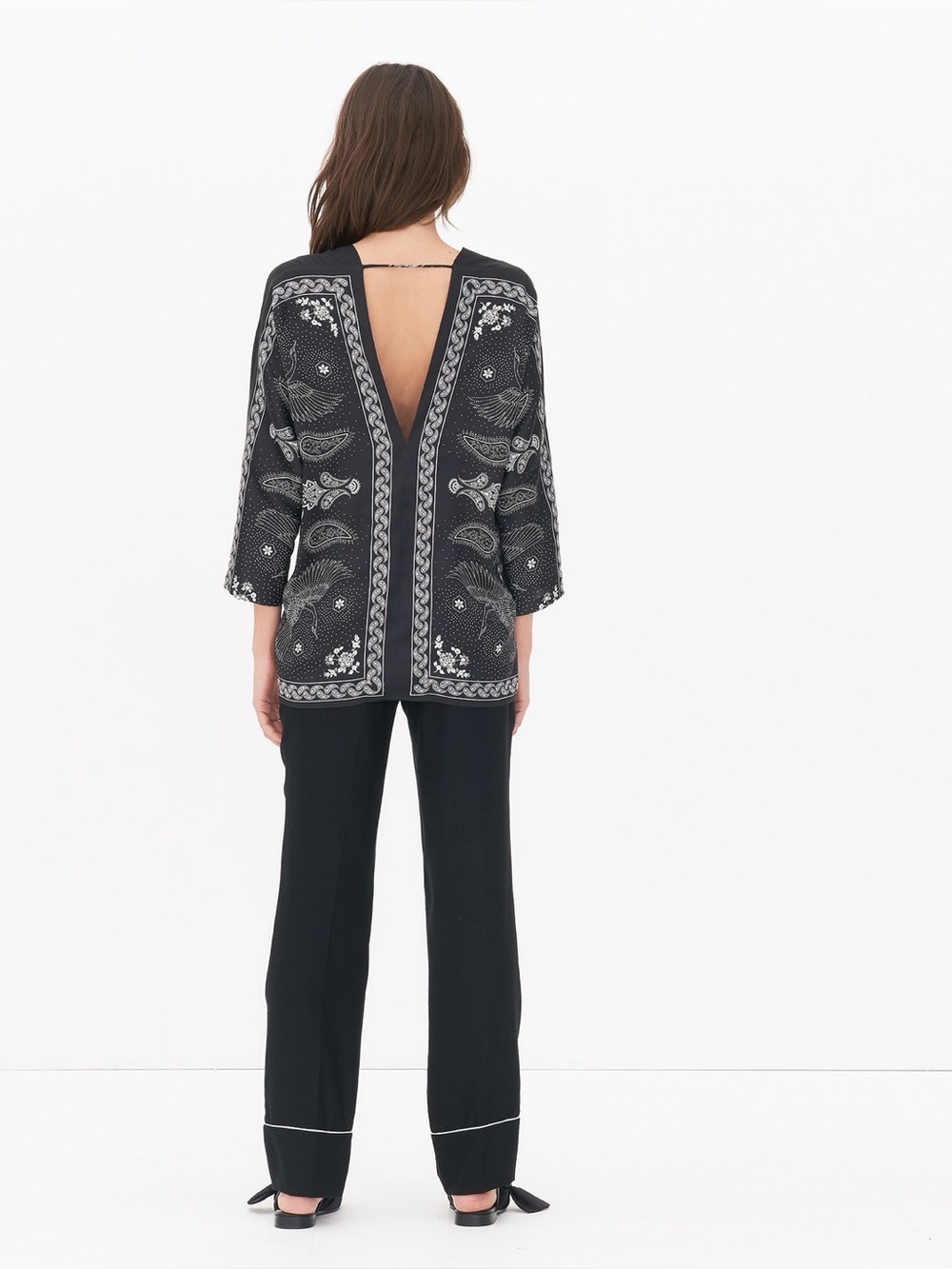 Sandro tunic style top